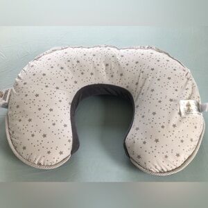 Boppy nursing pillow with cover.